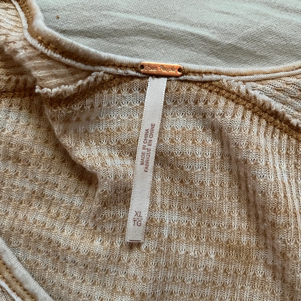 Free People layering shirt